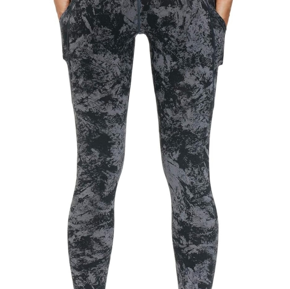 THE GYM PEOPLE Thick High Waist Yoga Pants with Pockets, Tummy Control Workout R - Picture 3 of 10